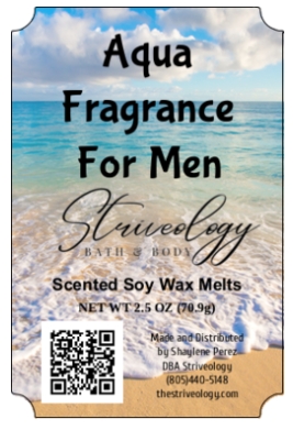 Sparkling Blue Wax Melt picture