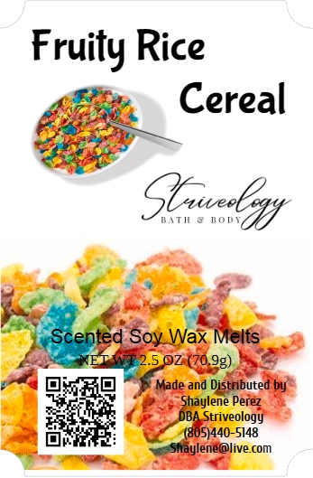 Sparkling Blue Wax Melt picture