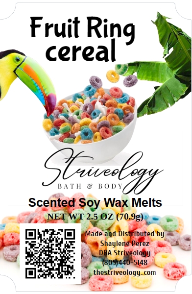 Sparkling Blue Wax Melt picture