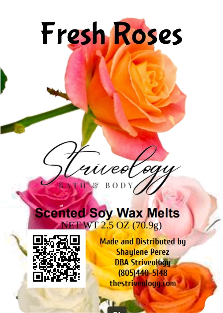 Sparkling Blue Wax Melt picture