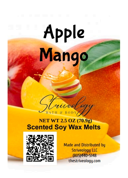 Sparkling Blue Wax Melt picture