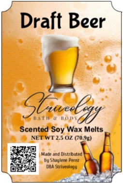 Sparkling Blue Wax Melt picture