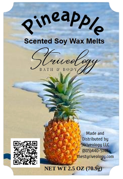 Sparkling Blue Wax Melt picture