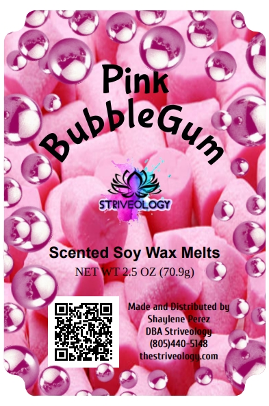 Sparkling Blue Wax Melt picture