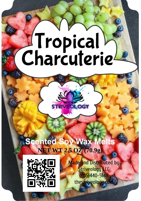 Sparkling Blue Wax Melt picture