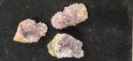 Amethyst clusters