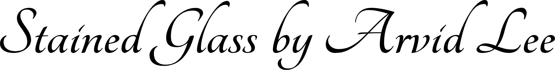 Stained Glass by Arvid Lee