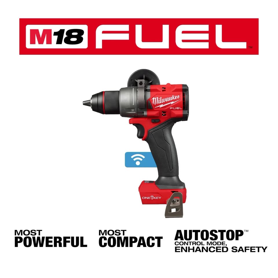 Milwaukee M18 FUEL™ 1/2" Hammer Drill/Driver with ONE-KEY™ – For Sale: $249 picture