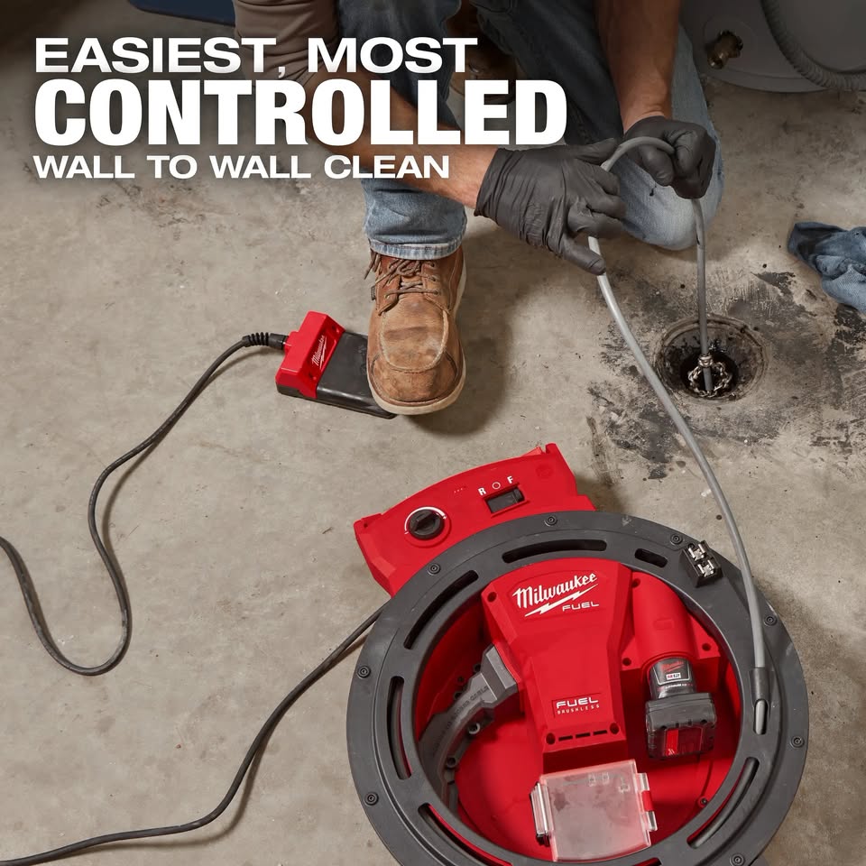 Milwaukee M12 FUEL™ High Speed Chain Snake – For 1-1/4” to 2” Pipes – For Sale: $999 picture