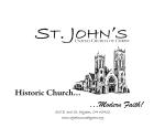 Sponsor: St. John's UCC