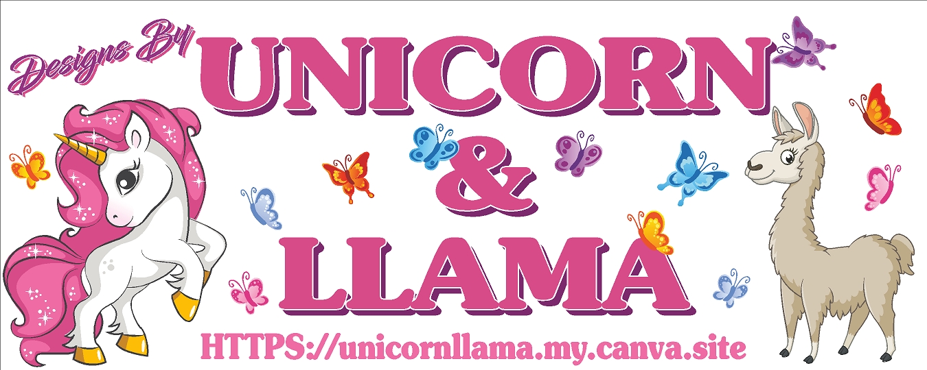 Designs by Unicorn and Llama