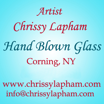 Chrissy Lapham Hand Blown Glass