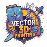 Vector 3d Printing