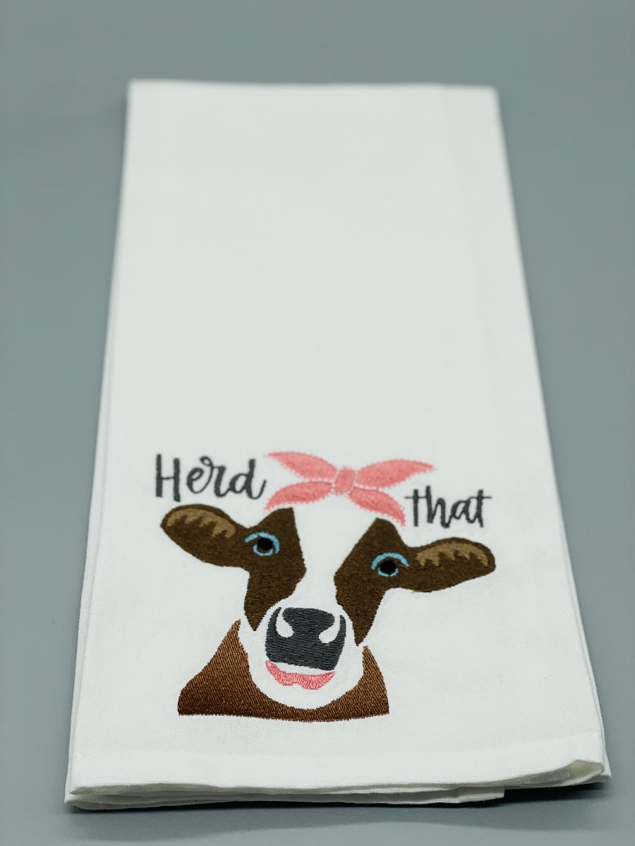 Embroidered Kitchen Towel picture