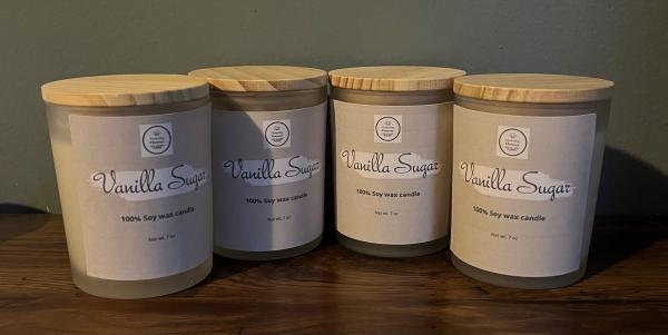 Vanilla Sugar- 7 oz. soy candle