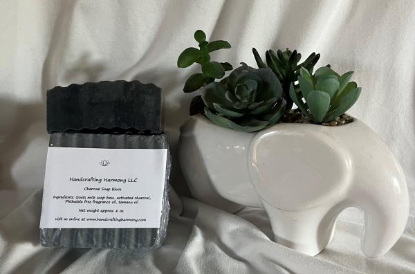 Charcoal soap
