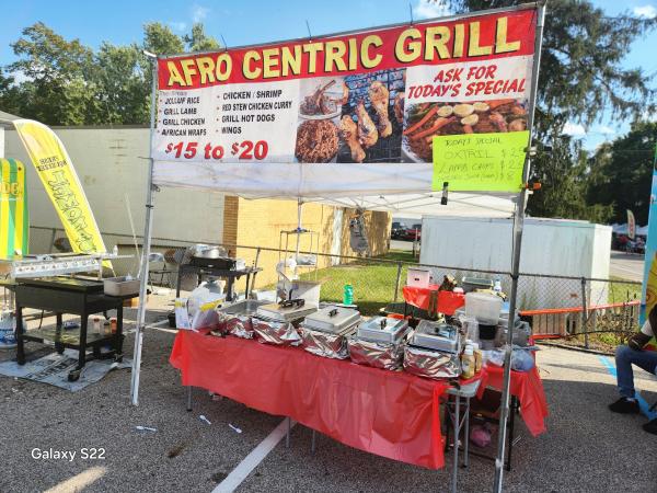 Afrocentric grill