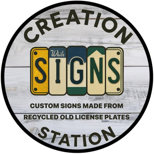 Creation Station Signs