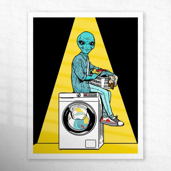 Laundry Day 11x14 Print
