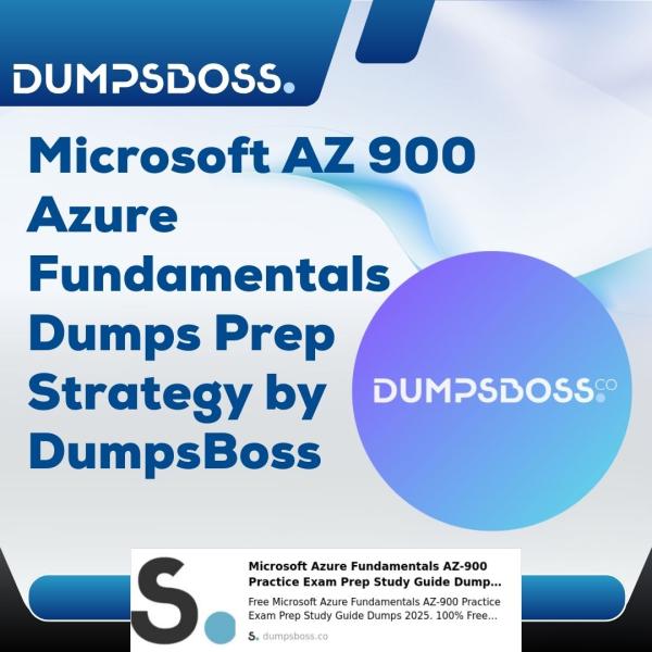 Microsoft AZ 900 Azure Fundamentals Dumps