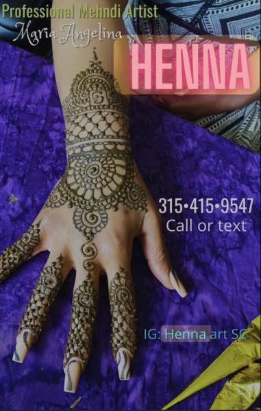 Henna Art SC - Taylors - South Carolina - United States - Eventeny