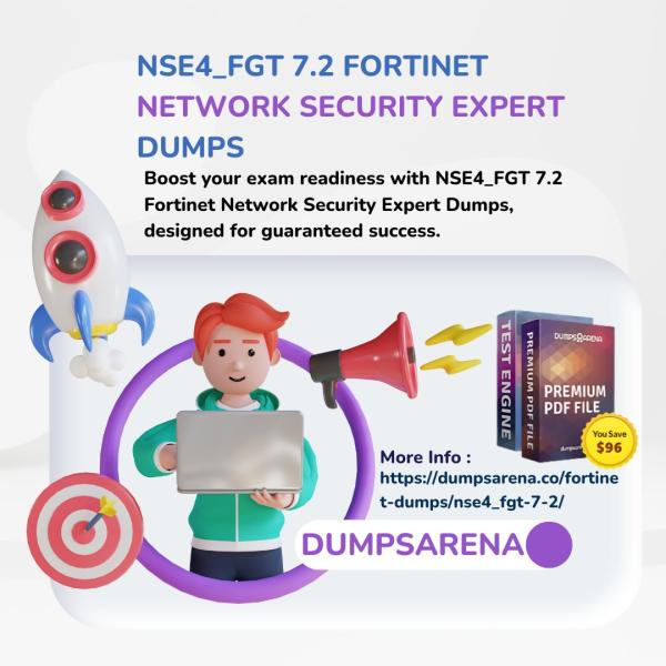 NSE4_FGT 7.2 Fortinet Network Security Expert Dumps