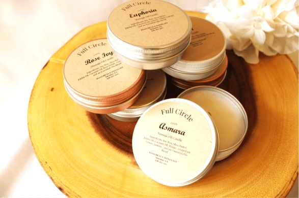 Sample Massage Candle