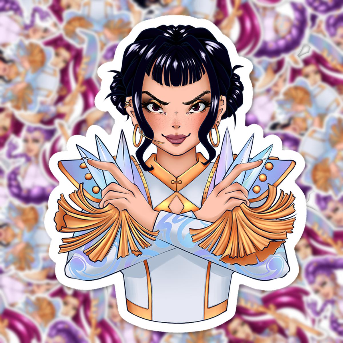 Rainbow Honmoon Warriors Stickers picture