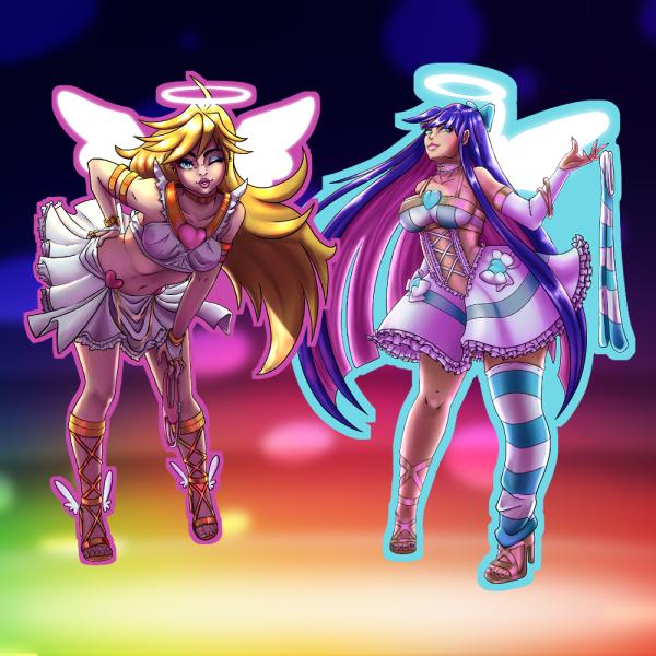 Angelic Anarchy Stickers
