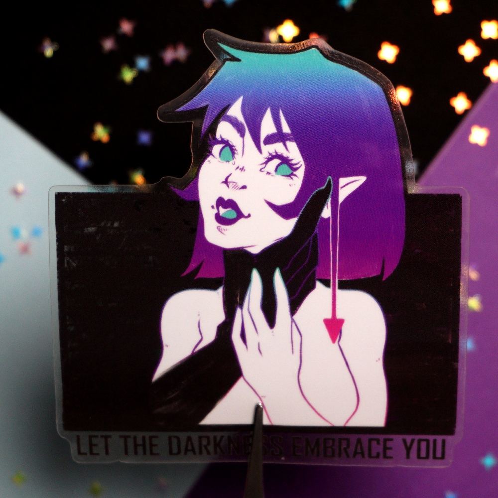 Embrace Darkness Sticker picture