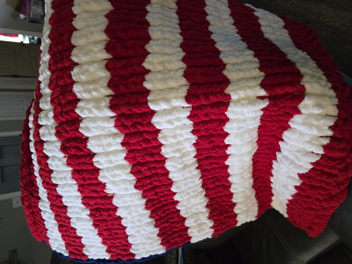 Amercian Flag Blanket picture