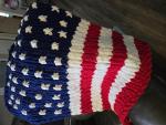 Amercian Flag Blanket