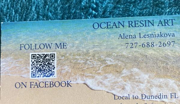 Ocean Resin Art