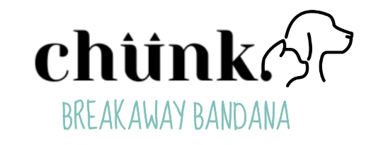 ch&uuml;nk. Breakaway Pet Bandanas