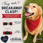 ch&uuml;nk. Breakaway Pet Bandanas