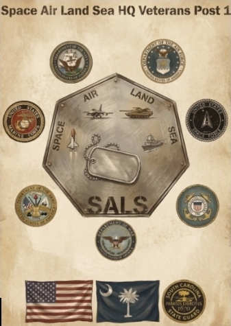 Space Air Land Sea HQ Veterans Post 1