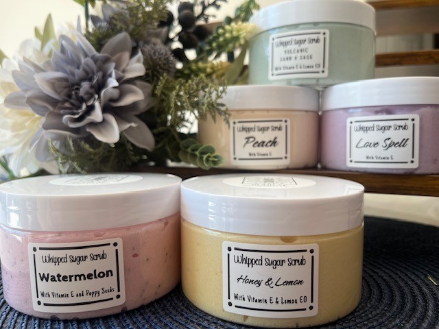 Whipped Sugar Scrub