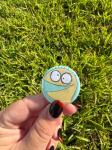 Cheese Pin Button
