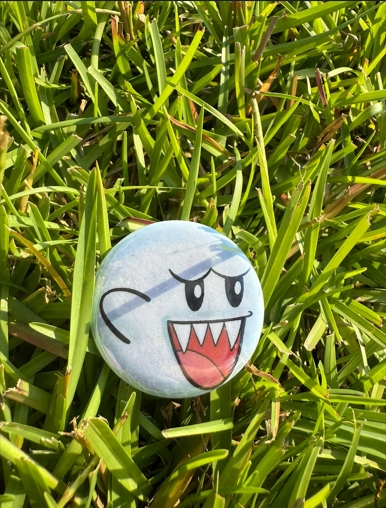 Boo Pin Button picture