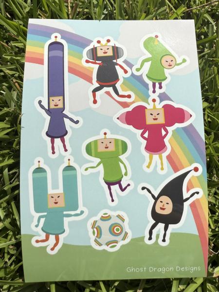 Katamari Sticker Sheet
