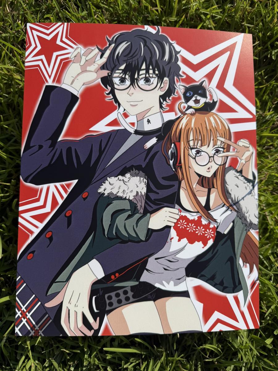 Joker and Futaba 8.5 x 11 Print picture