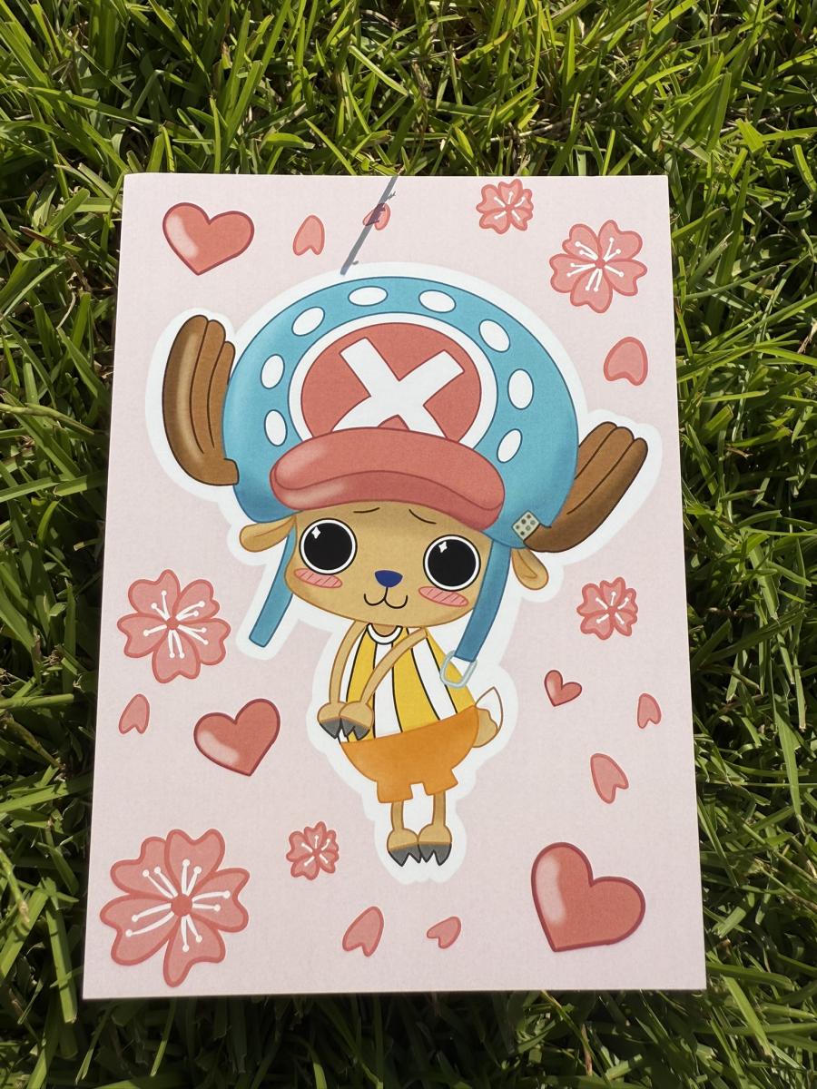 Chopper 5 x 7 Print picture