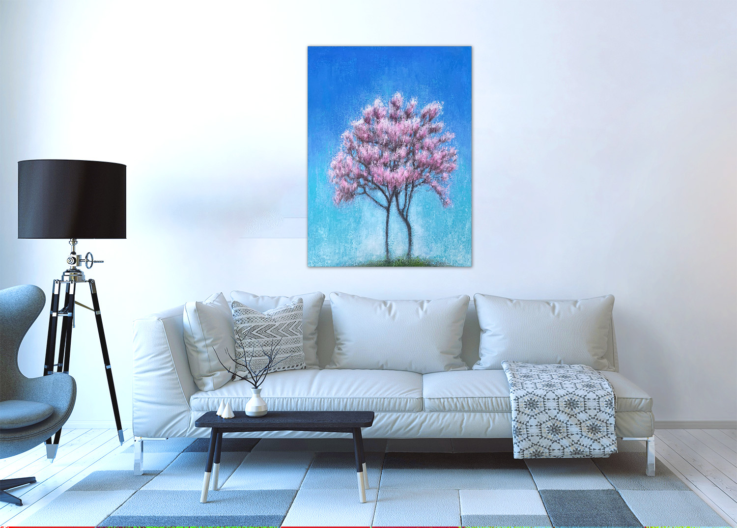 Magnolia tree in bloom picture