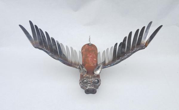 Flying Pig Sculpture  - When Pigs Fly picture