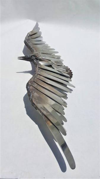 Scrap Metal  Bird Sculpture - Bird in Flight picture