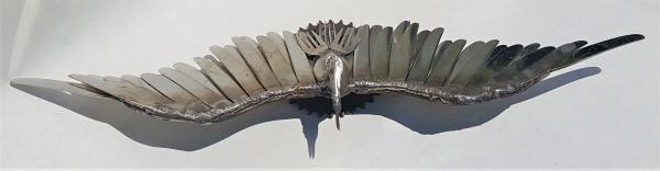 Scrap Metal  Bird Sculpture - Bird in Flight picture