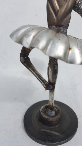 Dancer Sculpture - Scrap Metal Dancer - Ballerina picture