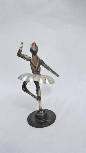 Dancer Sculpture - Scrap Metal Dancer - Ballerina