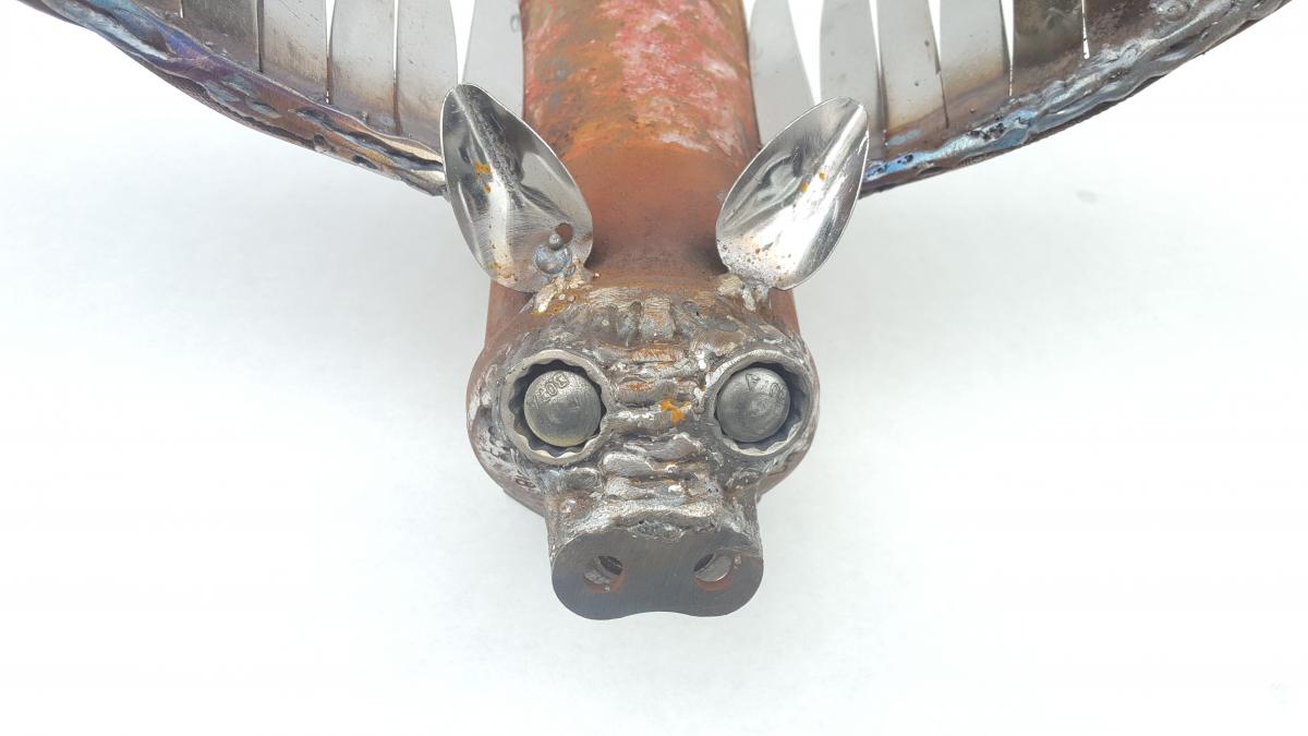 Flying Pig Sculpture  - When Pigs Fly picture