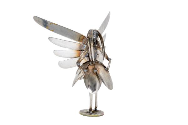 Metal Garden Fairy - Scrap Metal Fairy - Pixie